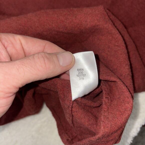 Legendary Whitetails Men's Flannel Casual Button-Down Shirt 4XL Cotton Solid - Picture 6 of 13